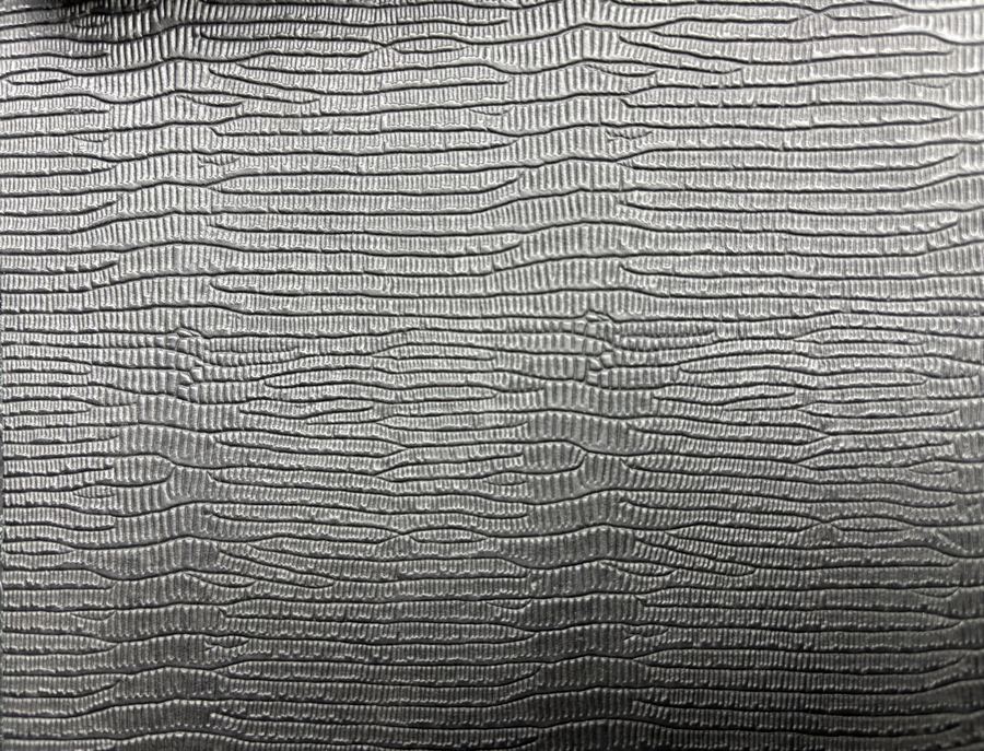 Lizard Print Embossed Cow and Goat Leather